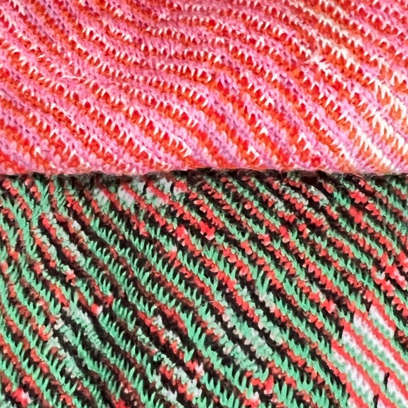 MARNI Floral textured Knitted Top Iris Blue Pristine Condition Size US 8 - Picture 8 of 13